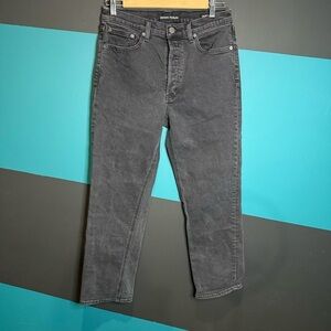 Denim Forum the Arlo High rise Straight Leg Jeans 29